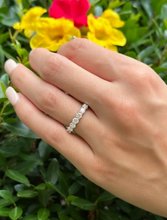 Tiffany Diamond Forever Band Ring Platinum 3.5 mm Size 5.5 0.91 ct RG4170