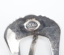 RDM Sterling Silver 4pc Ranger Star Buckle Belt Randall Moore Santa Fe Vtg M1841