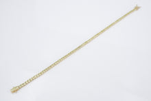 The Last Line Peridot Tennis Bracelet 2.7ct 14k Yellow Gold 6.5" Designer BG829
