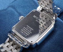 Michelle Deco Madison Mid Stainless Diamond Watch 29mm with Box W974