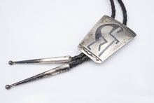 Hopi Floyd Namingha Lomakuyvaya Bolo Tie Sterling Silver Kachina 3" M1931