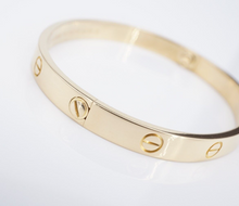 Cartier Love Bracelet 18k Gold Size 18 New Screw Box & Cert Authentic BG922