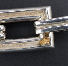 Linda Joslin Sterling Silver Open Circle Toggle Bracelet 7.75" Appraisal BS2568