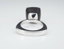 Mouboussin Diamond Ebony Wood String Star Ring Size 5 Designer RG2972