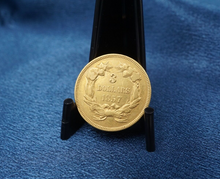 1857 Liberty Head American Gold $3 Coin Uncertified Circ CN771