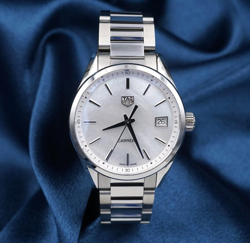 TAG Heuer Watch WBK1311 MOP Carrera Stainless 7