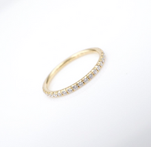 Tiffany & Co. Soleste Diamond Full Eternity Band Ring 18k Gold Size 4 RG4335