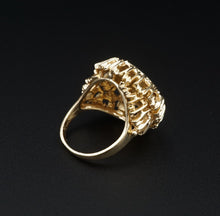 Vintage 14k 1927 $2.5 Indian Head Gold Coin Signet Ring Size 8 Artisan RG4291