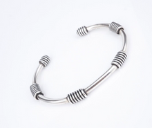 Vintage James Avery Kalahari Cuff Bracelet Sterling Silver Retired 7.75" BS2939