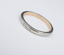 Antique 14k 18k Gold Wedding Band Stamped Ring Size 7 Slim 2.3 mm RG3327