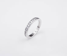 Platinum Eternity Band Diamond 1 carat Anniversary Wedding Ring Size 5.5 RG1947A