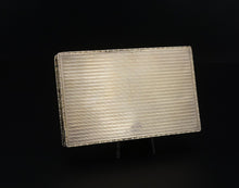 Antique Sterling Silver Enamel Snuff Box Austrian 935 Trinket 3" M1947