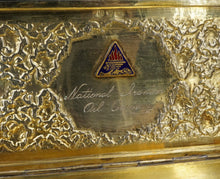 Vintage Sterling Silver Persian 84 Silver Box National Oil Company M1717