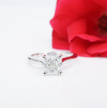 14k 1.72ct Diamond Engagement Ring Cushion Solitaire J VS2 GIA Size 5.75 RG4151