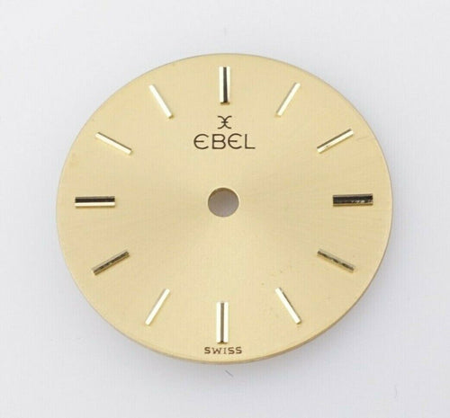 Original Ladies Ebel Classic Wave Solid 18k Yellow Gold Watch Dial W411