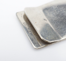 Navajo Sterling Sterling Silver Money Clip Signed E 2" M1884