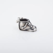 James Avery Baby Shoe Charm Bootie 3D Sterling Silver 1/2" Retired CHS1913
