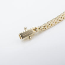 The Last Line Peridot Tennis Bracelet 2.7ct 14k Yellow Gold 6.5" Designer BG829