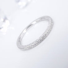 Gabriel & Co. 3/4 Eternity Diamond Band Ring 14k White Gold Sz 7.75 RG4319