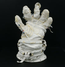 Astronaut Ed Lu NASA Space Shuttle Era Phase VI Glove Restraint Matched Pair EMU