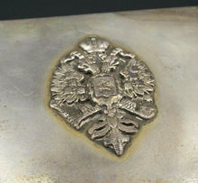 Russian Imperial Eagle Cigarette Case Sterling Silver 84 St Petersburg M1234