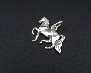 James Avery Running Prancing Horse 3D Sterling Silver 3/4" Rare Retired CHS1877