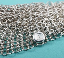 Tiffany & Co Elsa Peretti Mesh Bracelet 7.5" Sterling Silver BS2891