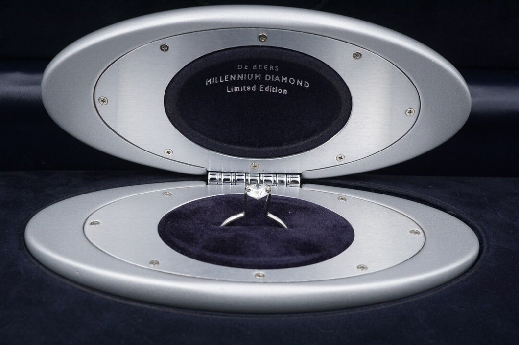 Rare De Beers Millennium RBC Natural Diamond 1.03ct I VVS2 GIA CO1097