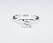 Shane Co. 14k 1/2ct Solitaire Princess Diamond Engagement Ring Size 5.25 RG3259