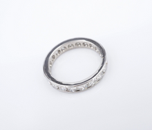 Platinum Diamond Eternity Band Ring Anniversary 1.5 ct Size 5 RG4307