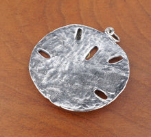James Avery Sand Dollar Pendant Sterling Silver 1.8" Rare Retired Size PS2166