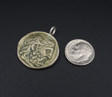 Ancient Coin Replica Pendant Alexander the Great Triumphant 1.2" PS1938