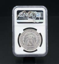 1881-O Morgan $1 Dollar Silver Dollar Coin NGC AU Partial Collar Error HCG CN307