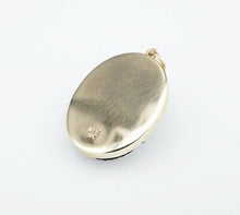 Vtg Wesley Emmons 14k Yellow Gold High Relief Carved Lava Cameo Pendant PG1283