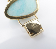 Rarities Carol Brodie Silver Lapis Amazonite 7.5" Station Bracelet BS2861
