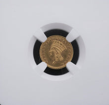 1869 American Gold $1 Dollar Coin NGC Uncirculated Details CN529
