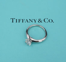 Tiffany & Co Diamond Engagement Ring Platinum .62ct H VS1 Size 5.5 RG4247