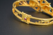 Masriera Enamel Diamond Bracelet Snail 18k Gold 6.25 BG720
