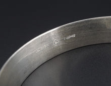 Vintage Sterling Silver 12k GF Cuff Bracelet Pueblo Scene 7" Signed BS2871