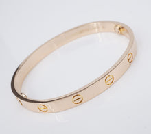 Cartier 18k Pink Rose Gold Love Bracelet Size 17 New Screwdriver BG840