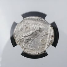 Ancient Greece Athens Attica Tetradrachm 440-404 BC Silver Coin NGC AU 5/5 CN269