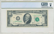 Rare 1969C Federal Reserve Note $10 Ink Smear Error Choice 58 PPQ CO626F