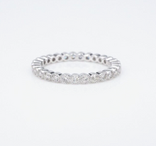 Diamond Eternity Band Ring 14k White Gold 1/4 ctw Size 5 Natural RG4199