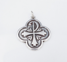James Avery Chi Rho Pendant Sterling Silver 1.4" Rare Retired PS2143