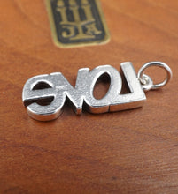 James Avery Love Charm Sterling Silver Block Letter Word Retired CHS1992