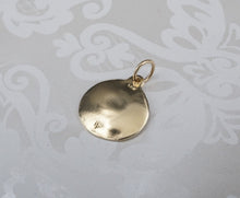 14k Yellow Gold "P" Alphabet Charm Helen Ficalora PG1909