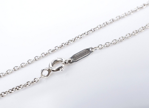 Tiffany & Co. Sterling Silver Cable Chain Necklace 16