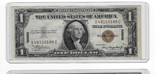 1935a $1 Silver Certificate Brown Seal Hawaii Emergency Note One Dollar CN750
