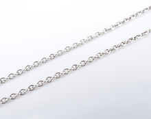 Tiffany & Co. Sterling Silver Cable Chain Necklace 16" 1.6 mm Authentic CS1112