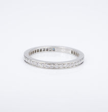Van Cleef Platinum Diamond Eternity Band Ring Romance Sz 7 54 VCA Box RG4215
